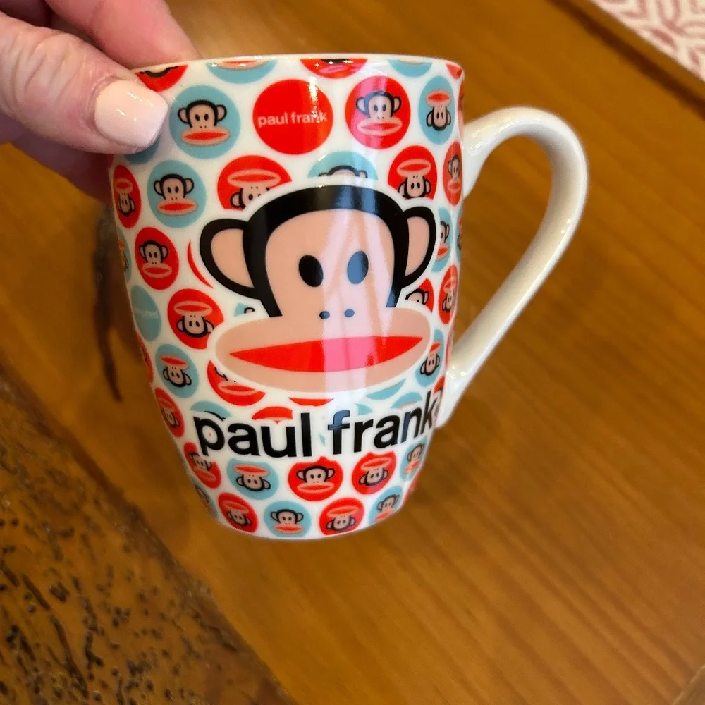 NWT! Paul Frank Julius - Set of Two Ceramic Mugs